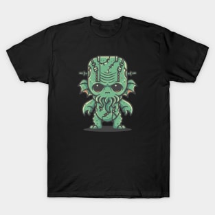 FrankenCthulhu, funny and cute Frankenstein Cthulhu T-Shirt